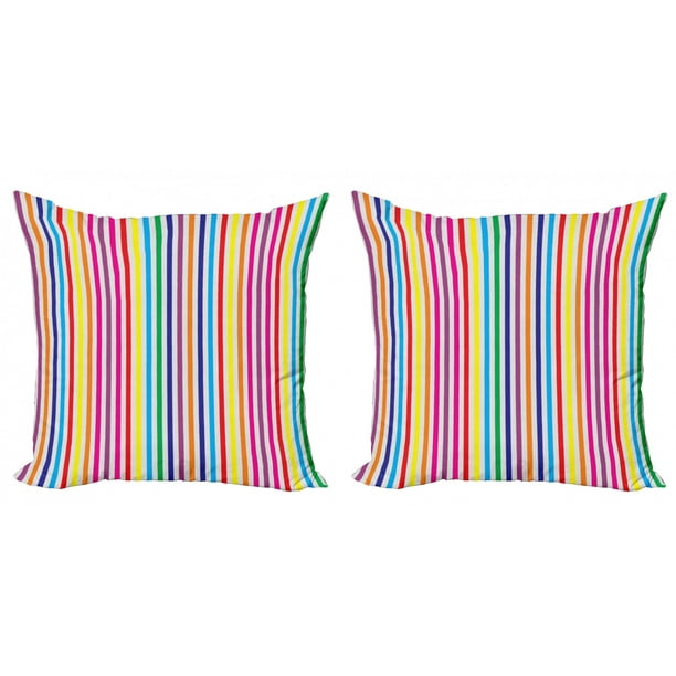 Multicolor Polka Dot Gift Ideas Vertical Black Turqouise Stripes Pattern Throw Pillow 16x16 